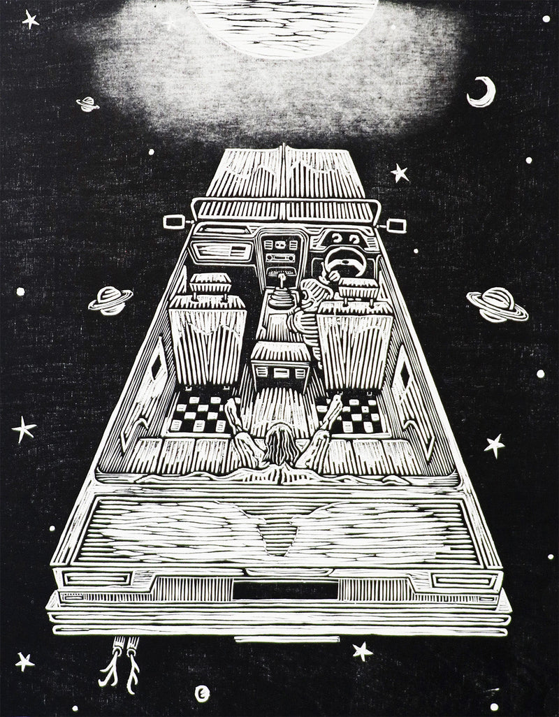 Hitchhiking in The Wrong Galaxy