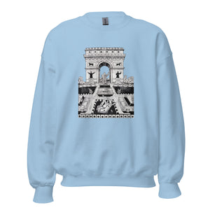 "Wrong Side of The Arch" - Sweatshirt with Front Print