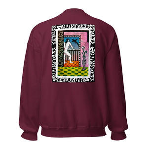 "Gazer" - Sweatshirt with Back Print