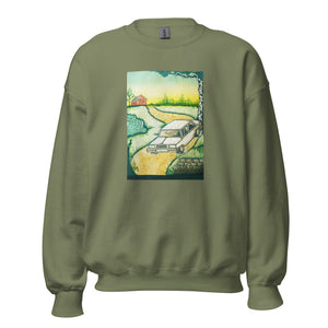 "Get On" - Sweatshirt with Front Print