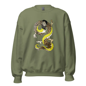 "Delirium Karl" - Sweatshirt with Front Print