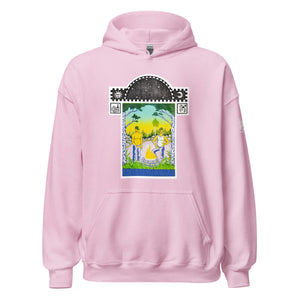 "All Day, All Night" - Hoodie with Front Print