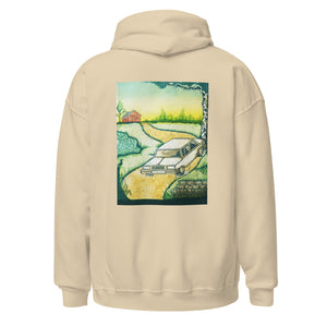 "Get On" - Hoodie with Back Print