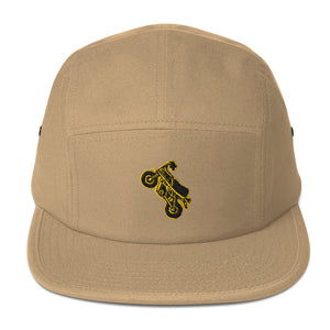 Suzuki PV - 5 Panel Cap - Black & Yellow Embroidery