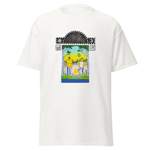 "All Day, All Night" - Classic Tee with Front Print