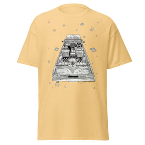 "Hitchhiking in The Wrong Galaxy" - Classic Tee with Front Print