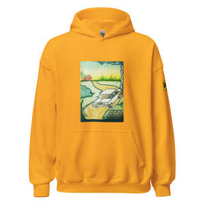"Get On" - Hoodie with Front Print