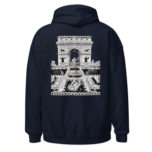 "Wrong Side of The Arch" - Hoodie with Back Print